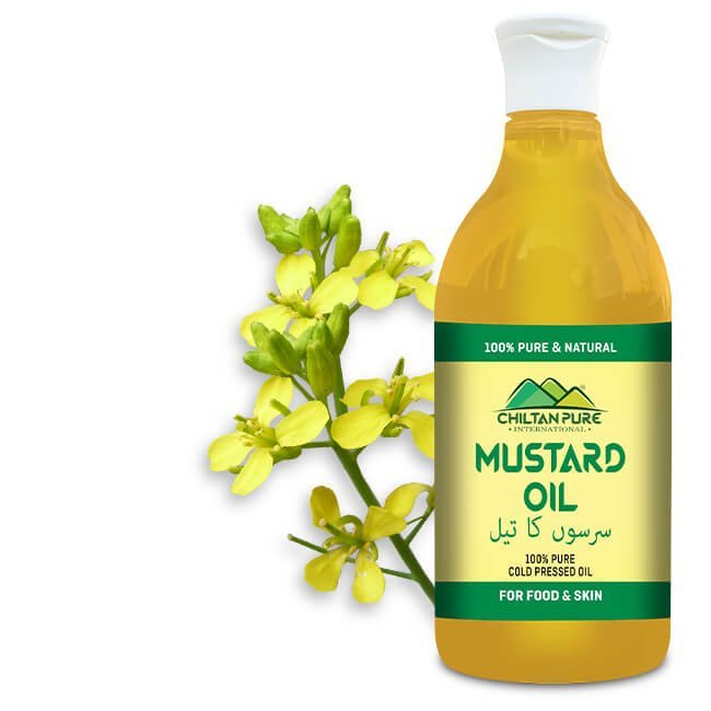 Organic Mustard Oil ColdPressed (100% Purity Guarantee) [سرسوں کا تیل] - Mamasjan