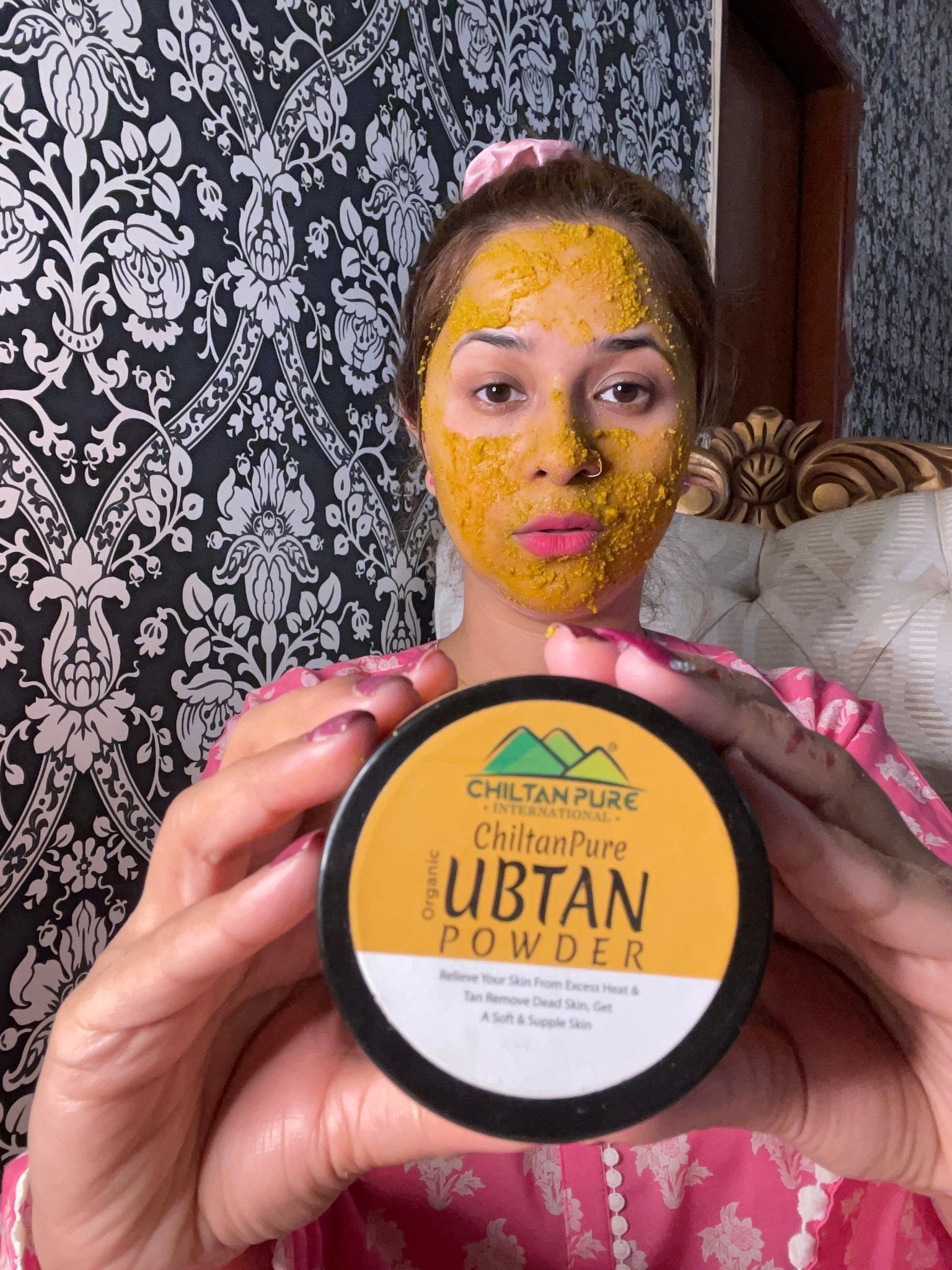 Organic Ubtan Powder - Best for Glowing &amp; Clear Skin [ابٹن] - Mamasjan