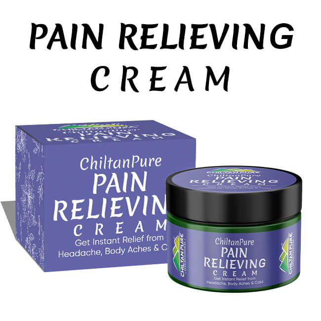 Pain Relieving Cream - Get Instant Relief from Headache, Body Ache &amp; Cold - Mamasjan