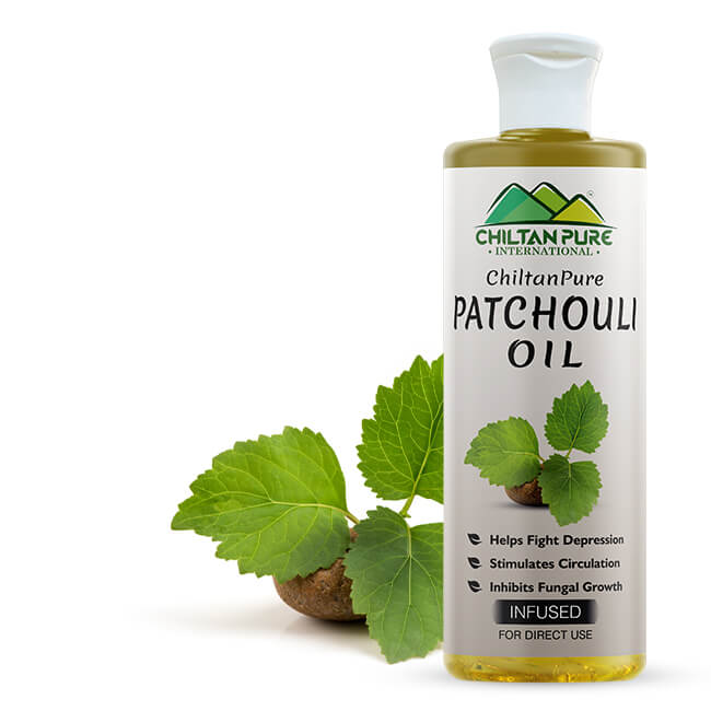 Patchouli Infused Oil - Fights Depression, Deodorizes Bad Odour &amp; Soothes Inflammation - Mamasjan
