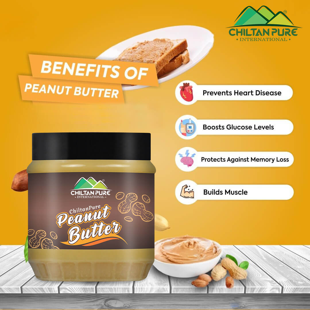 Peanut Butter - Creamy, Vegan, Rich in High Protein &amp; Deliciously Smooth - Mamasjan