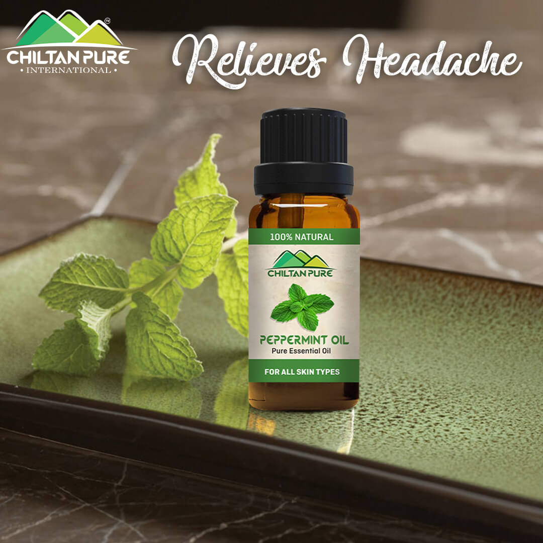 Peppermint Essential Oil - Enriched With Anti-Oxidants, Anti-Microbial &amp; Refreshing Properties [پودینہ] - Mamasjan