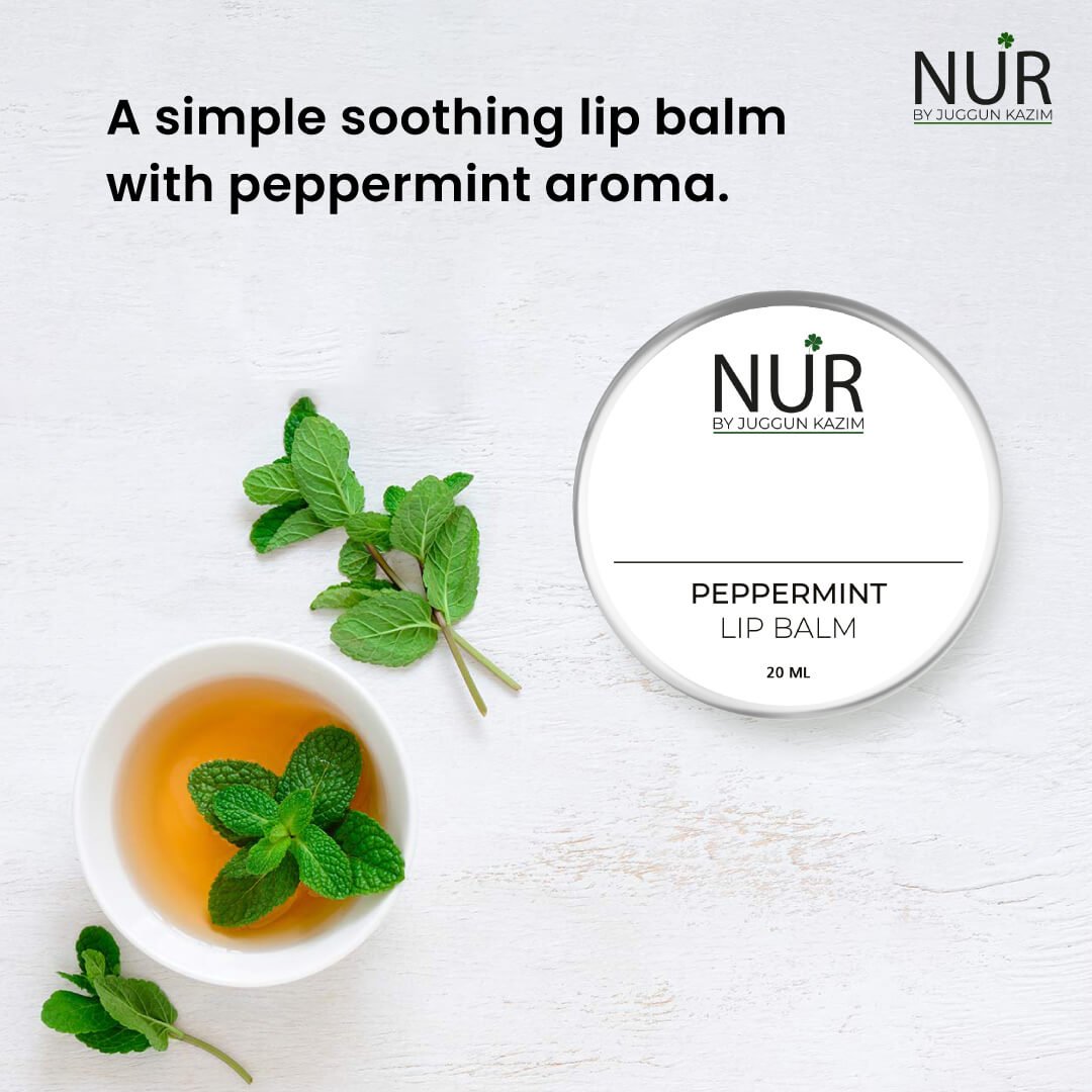 Peppermint Lip Balm – Lighten Lips, Hydrates Dry & Chapped Lips, Restores Natural Lip Color & Improves Lip Texture & Gloss - Mamasjan