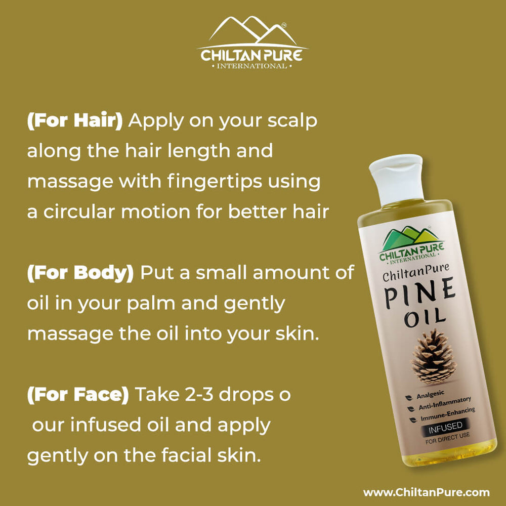 Pine Infused Oil – Decongestant, Circulation-Stimulating & Immune-Enhancing - Mamasjan