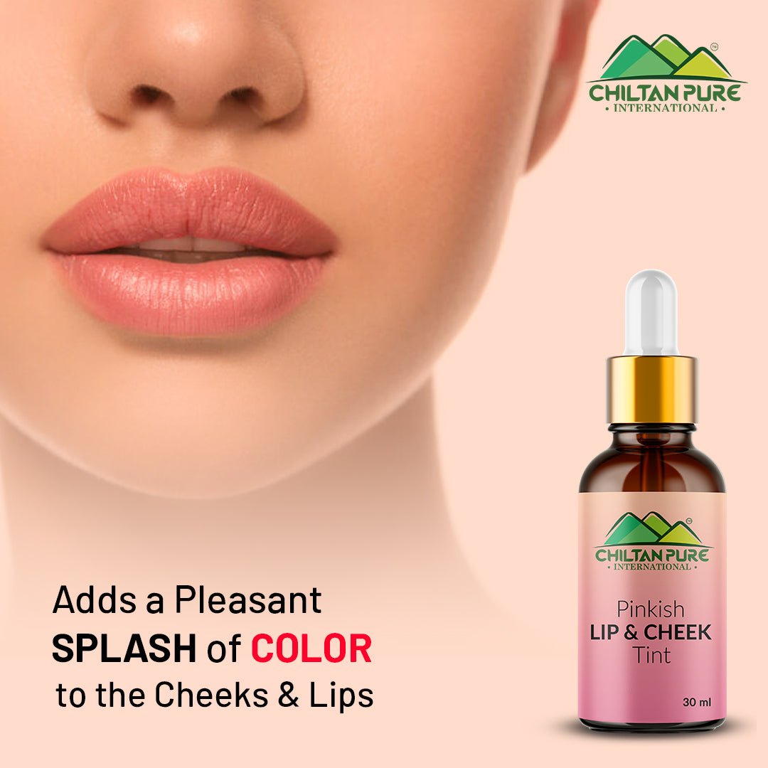 Pinkish Lips 👄 & Cheek Tint - Organic Liquid stain for lips, Nourish Lips &amp; Hydrate lips all day - Most Favourite Tint in PAK 🇵🇰 - Mamasjan