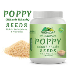 Poppy Seeds (خشخاش) – Khash Khash – Contain Pain-Relieving Compounds, Boosts Heart Health, Rich in Nutrients & Antioxidants - Mamasjan