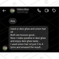 Red Onion Oil 🧅 Reduces Hair Fall &amp; Accelerates Hair Regrowth [پیاز کا تیل].. Trending.... 🔥 - Mamasjan