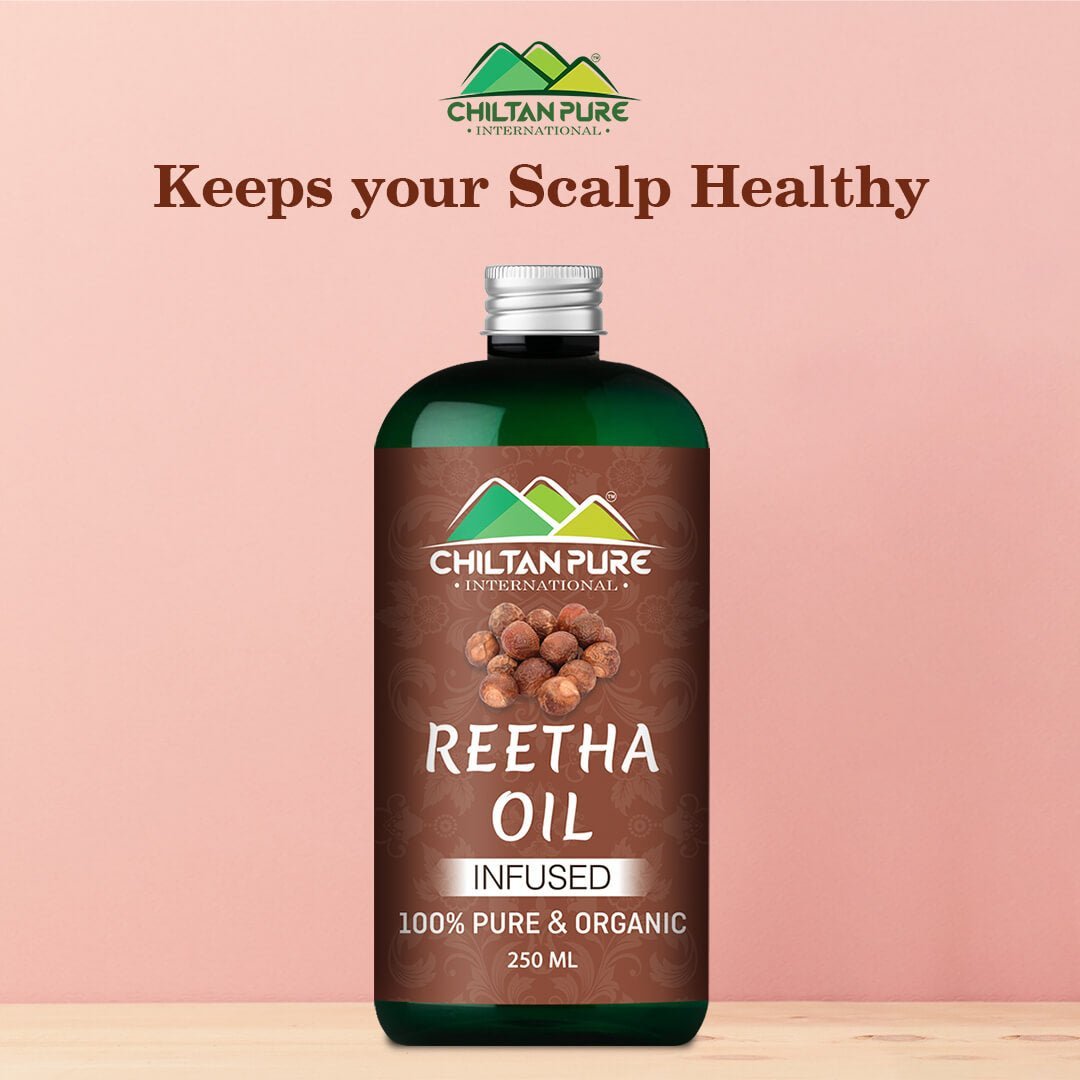Reetha Oil - Effective Hair Cleansing Agent, Keeps your Scalp Healthy &amp; Removes Infection - Causing Microorganisms [ریٹھا] - Mamasjan