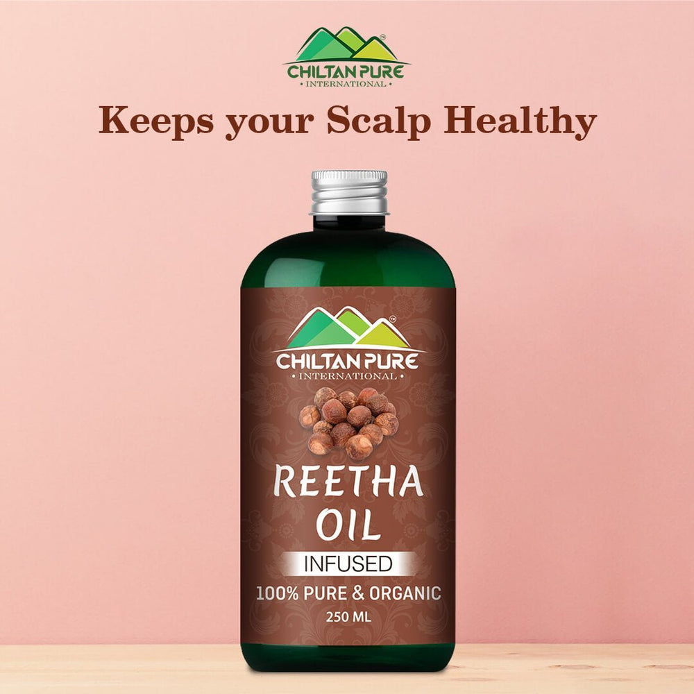 Reetha Oil - Effective Hair Cleansing Agent, Keeps your Scalp Healthy &amp; Removes Infection - Causing Microorganisms [ریٹھا] - Mamasjan