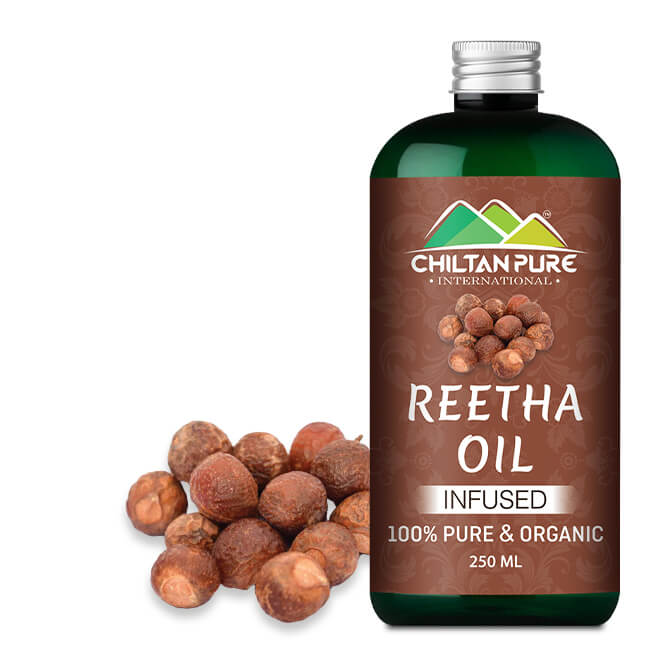 Reetha Oil - Effective Hair Cleansing Agent, Keeps your Scalp Healthy &amp; Removes Infection - Causing Microorganisms [ریٹھا] - Mamasjan