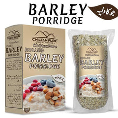 Rolled Barley Porridge (جو کا دلیہ) - Rich In Fibre, Healthy Breakfast, Helps In Weight Loss & Energy & Immunity Booster - Mamasjan