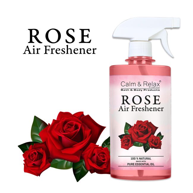 Rose Air Freshener - Fresh Fragrant Aroma, Elevates Mood and Creates Peaceful Environment - Mamasjan