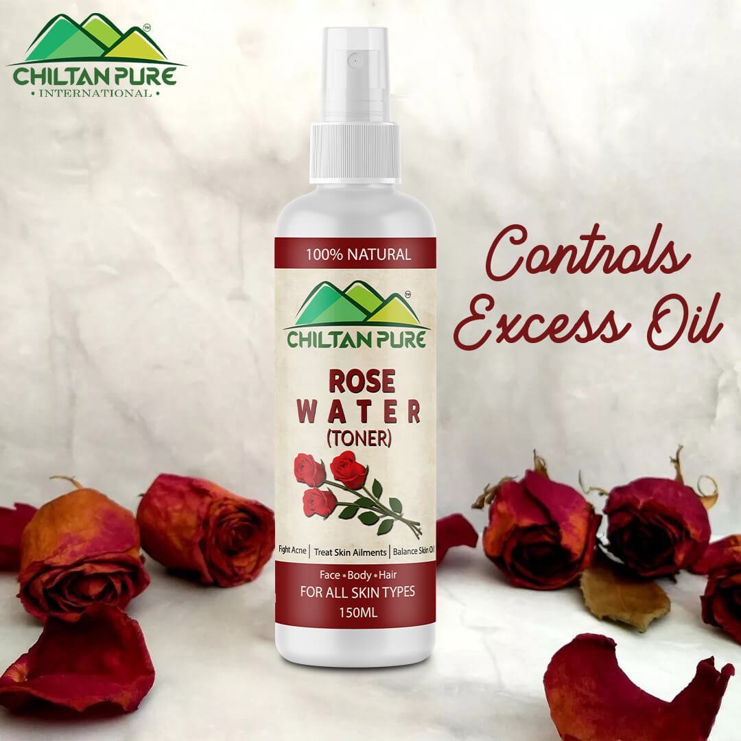 Rose Floral Water - Great Cleanser, Removes Oil &amp; Dirt Accumulated in Clogged Pores [Toner] - Mamasjan