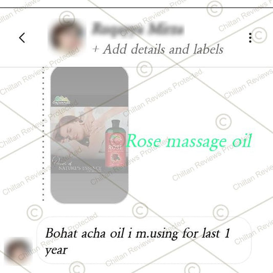 Rose Head & Body Massage Oil – Best Selling✅ - Mamasjan