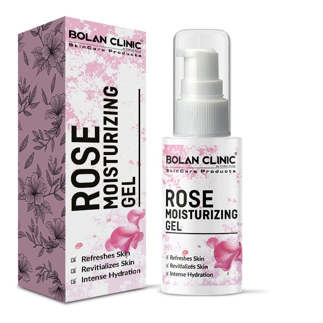 Rose Moisturizing Gel - Soothes Irritated Skin, Brightens Complexion, Moisturizes Skin & Gives Skin a Youthful Glow! - Mamasjan