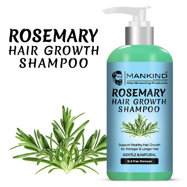 Rosemary Hair Growth Shampoo - Nourishes & Strengthens Hair, Stops Hair Fall & Support Healthy Hair Growth - Mamasjan