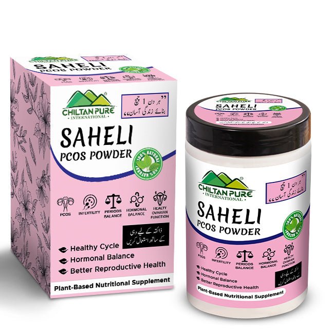SAHELI PCOS Powder – 100% Natural Nutritional Supplement | Hormonal and Ovarian Support for Women - Mamasjan
