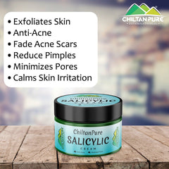 Salicylic Cream – Exfoliates Skin, Anti-Acne, Lighten Acne Scars, Makes Skin Healthy & Glowing - Mamasjan