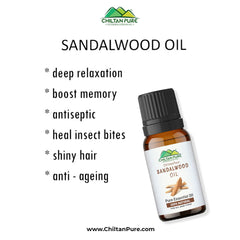 Sandalwood Essential Oil – Natural Sedative, Heals Ailments & Reduces Blood Pressure - Mamasjan