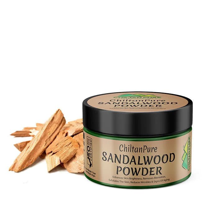 Sandalwood Powder - Enhance Skin Brightness &amp; Removes Sun Tan [صندل] - Mamasjan