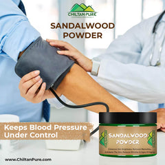 Sandalwood Powder - Enhance Skin Brightness &amp; Removes Sun Tan [صندل] - Mamasjan