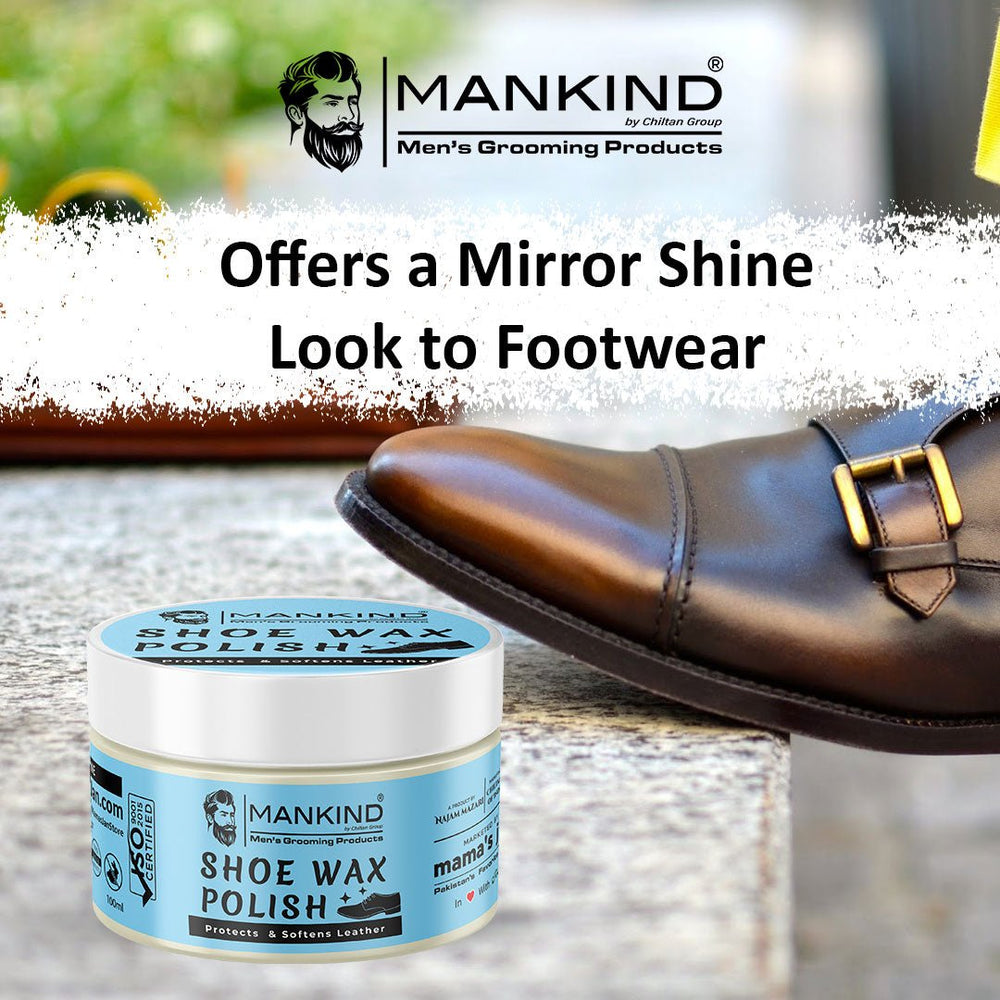 Shoe Wax Polish – Long-Lasting, Protects & Softens Leather, Gives Footwear a Shiny & New Look - Mamasjan