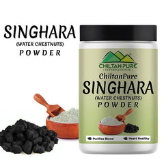 Singhara (Water Chestnuts) Powder - Energy Booster, Purifies Blood, Heart Healthy & Improves Fertility - Mamasjan