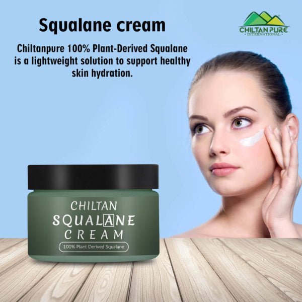 Squalane Cream – Hydrated skin looks better, 100% pure Plant-Derived Squalane Cream - Mamasjan