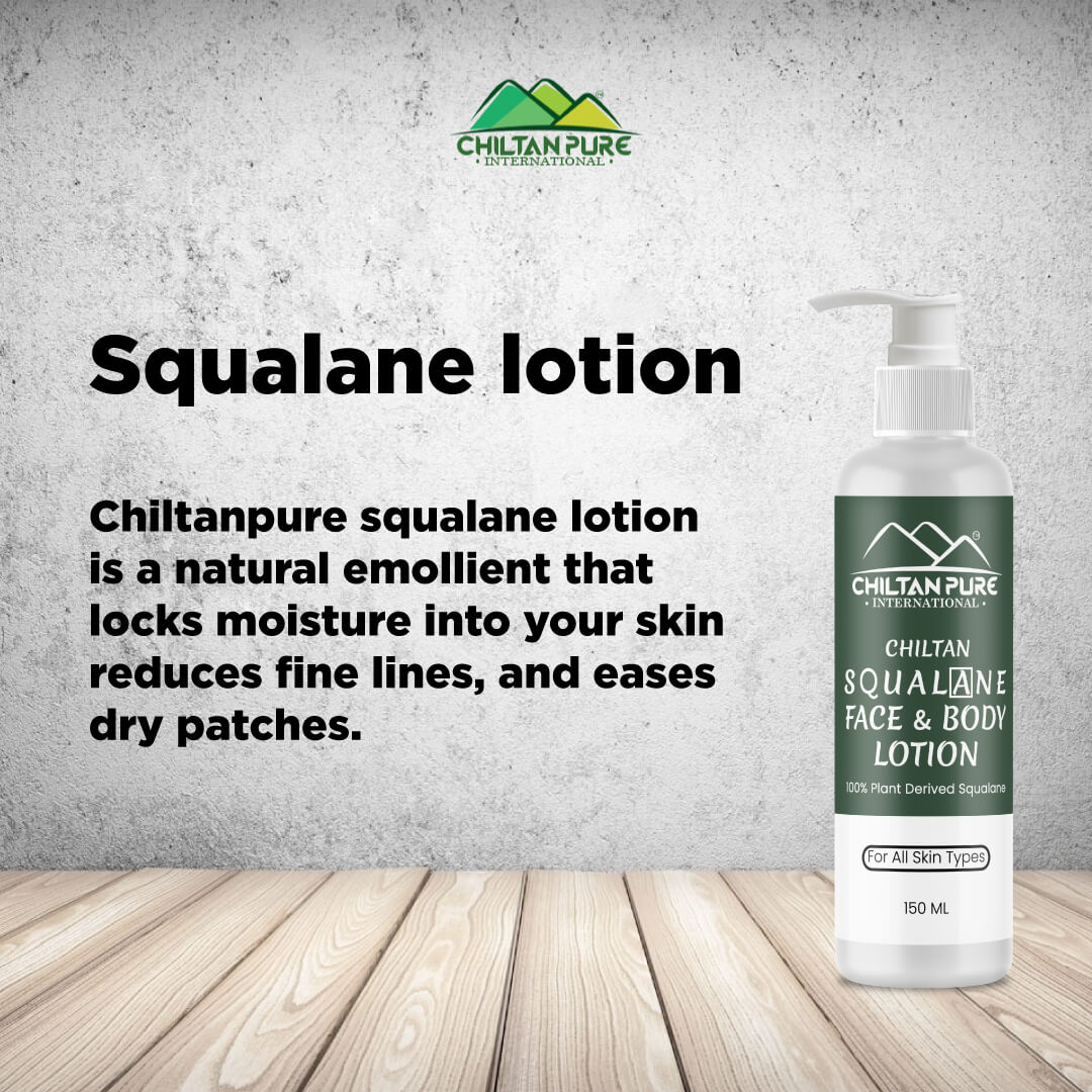 Squalane Lotion – Hydrated skin looks better, 100% pure Plant-Derived Squalane Lotion - Mamasjan