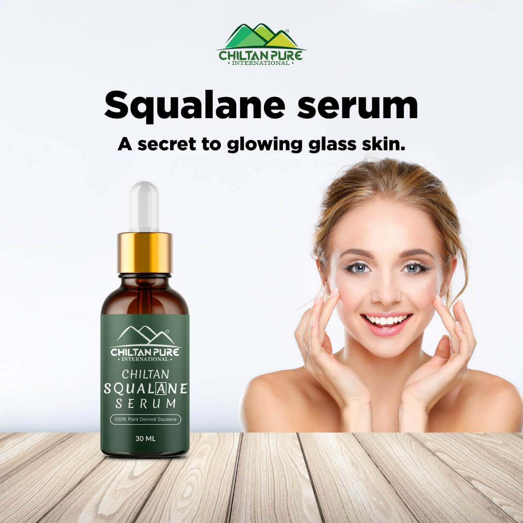 Squalane Serum – Hydrated skin looks better, 100% pure Plant-Derived Squalane Serum - Mamasjan