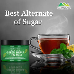 Stevia Green Sugar Powder – Best Alternative of Sugar, Control Diabetes, Aids in Weight Loss & Regulates Blood Pressure - Mamasjan
