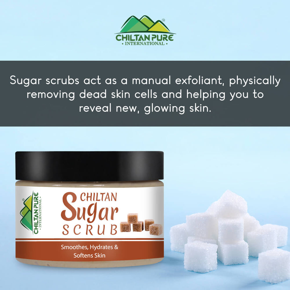 Sugar Face & Body Scrub – Moisturizing & Exfoliating Skin, Fights Acne Scars, Fine Lines & Wrinkles, Reduce The Appearance Of Cellulite - Mamasjan
