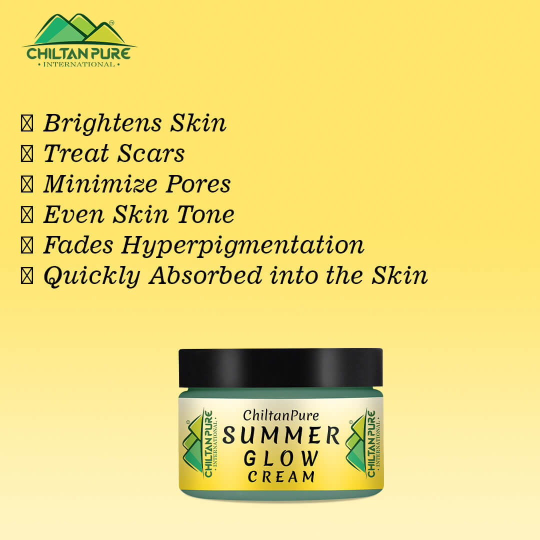 Summer Glow Cream – Treat Scars, Even Skin Tone, Give Glowing & Radiant Skin - Mamasjan