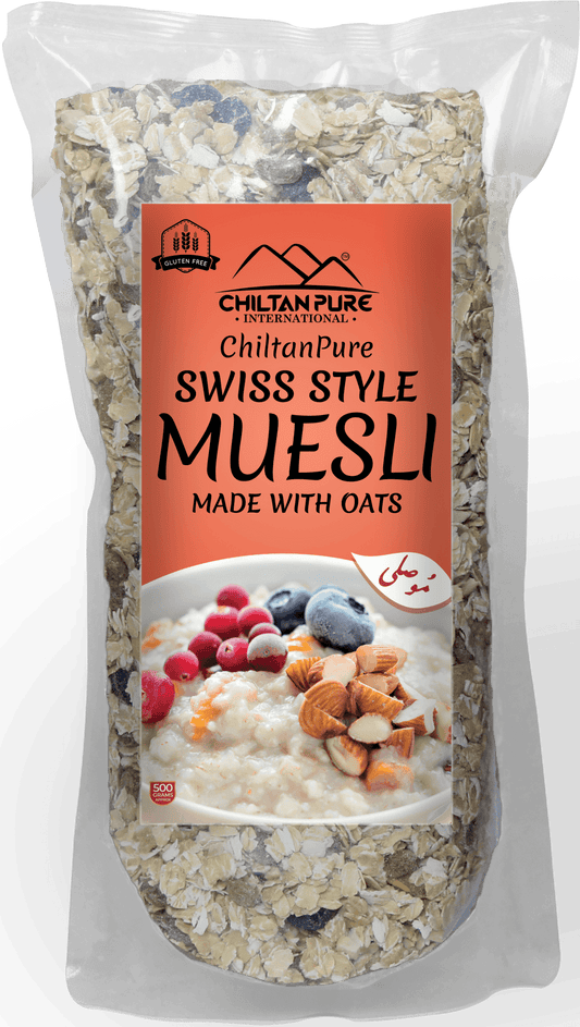 Swiss Style Muesli Made With Oats – Gluten Free, Rich In Fibre, Good Source Of Energy & A Delicious Breakfast Option - Mamasjan