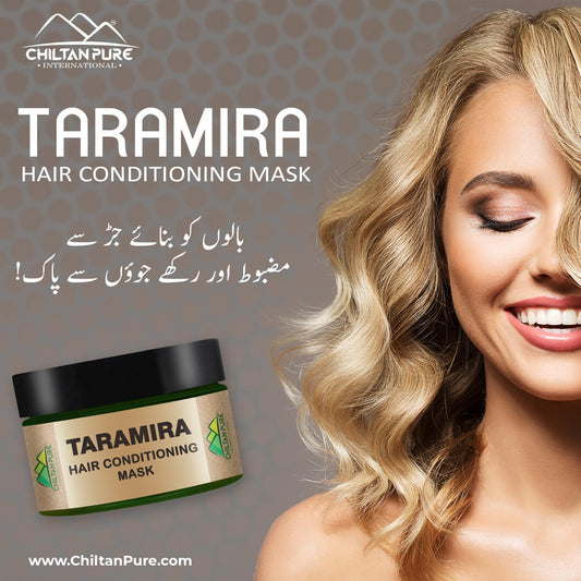 Taramira Hair Conditioning Mask – Anti-Inflammatory & Anti-Microbial, Natural Hair Treatment For Lice & Dandruff - Mamasjan