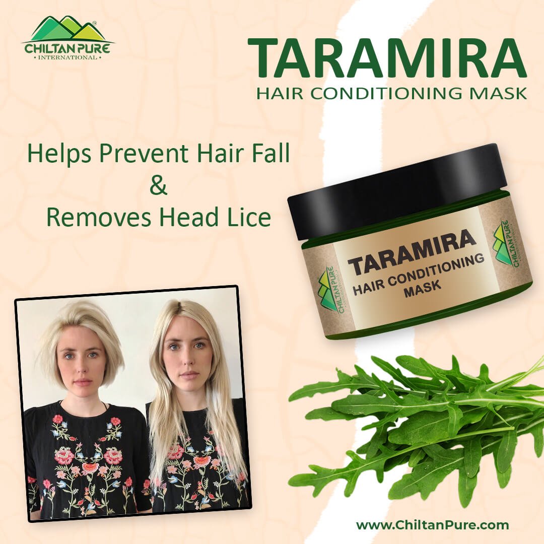 Taramira Hair Conditioning Mask – Anti-Inflammatory & Anti-Microbial, Natural Hair Treatment For Lice & Dandruff - Mamasjan