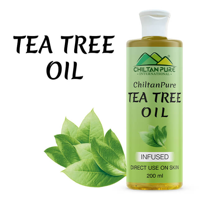 Tea Tree Oil - Used for skin &amp; nails, reduces redness, swelling &amp; Soothes skin 100% pure organic [Infused] - Mamasjan