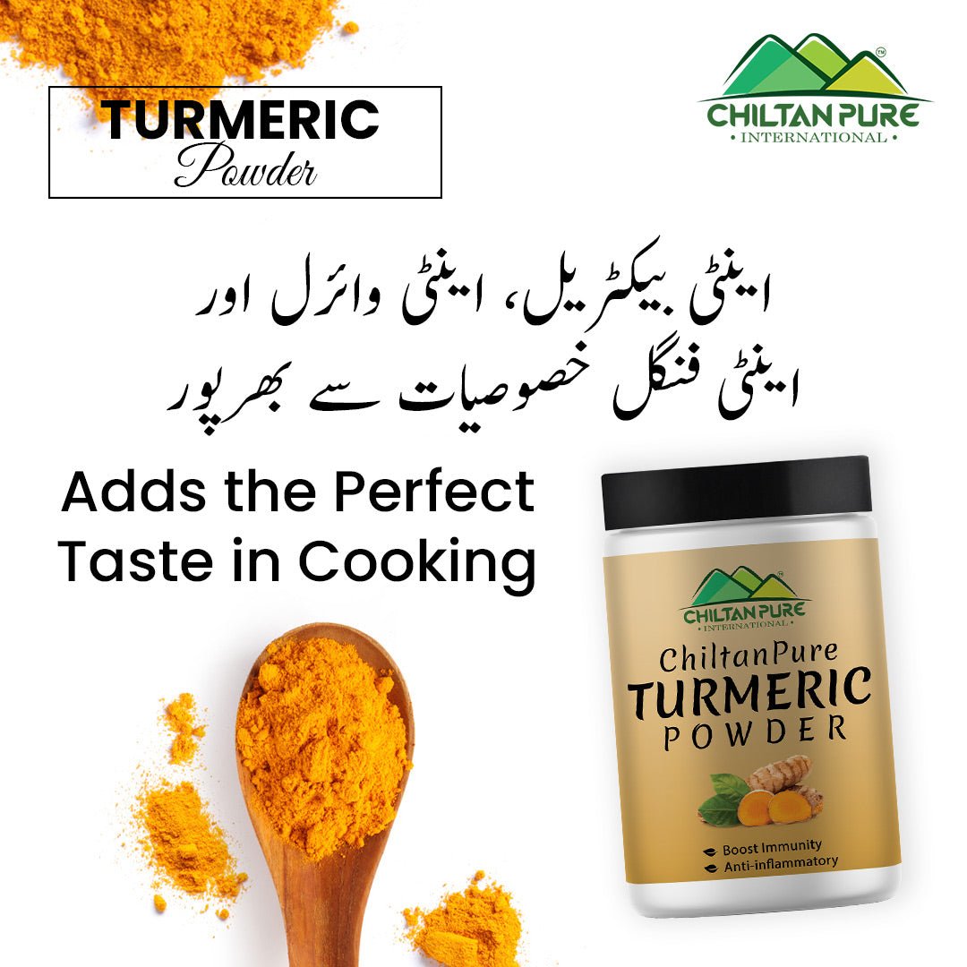 Turmeric Powder – Improves Brain Function, Boost Metabolism, Manage Digestive Disorders & Relieves Pain - Mamasjan