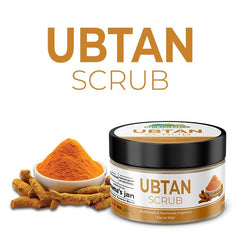 Ubtan Face & Body Scrub – Exfoliates Clogged Pores, Removes Impurities & Brightens Up Your Skin, Suitable For All Skin Types - Mamasjan