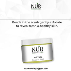 Ubtan Face Scrub – Control Access Oil, Revive Dull Skin, Unclogs Pores & Rejuvenate Skin - Mamasjan