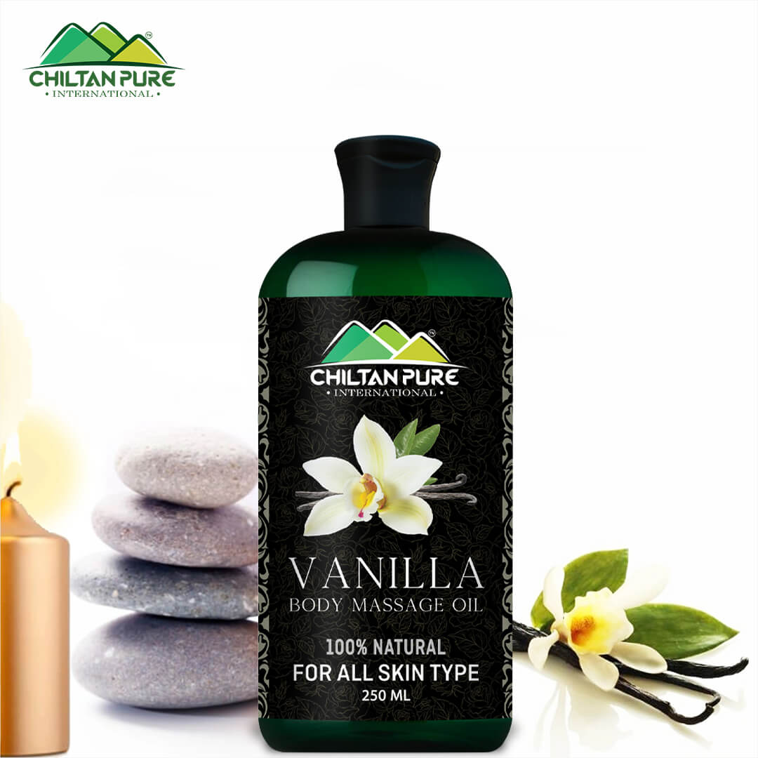 Vanilla Body Massage Oil [Best For Babies &amp; Sensitive skin] - Mamasjan