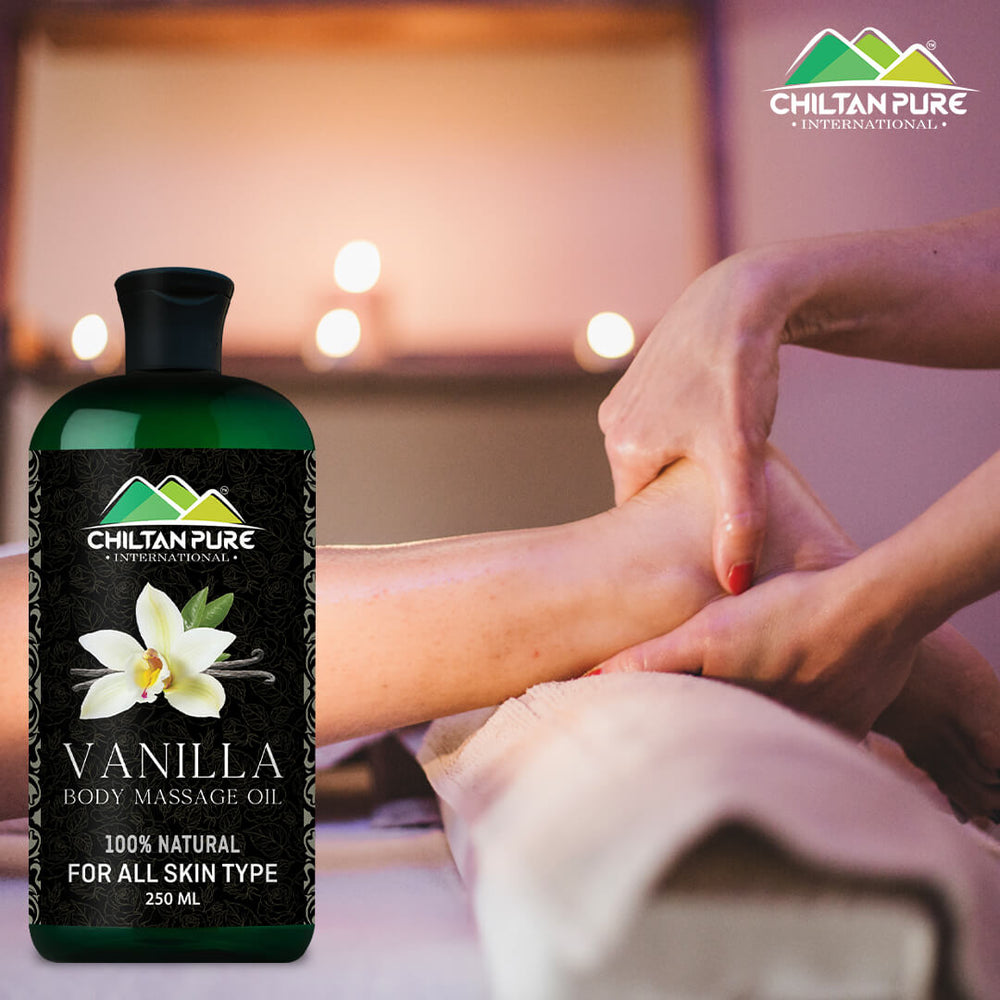 Vanilla Body Massage Oil [Best For Babies &amp; Sensitive skin] - Mamasjan