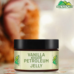 Vanilla Petroleum Jelly - Moisturizer to face &amp; Body, Best Lip Balm for Dry &amp; Chapped Lips [Vaseline] - Mamasjan