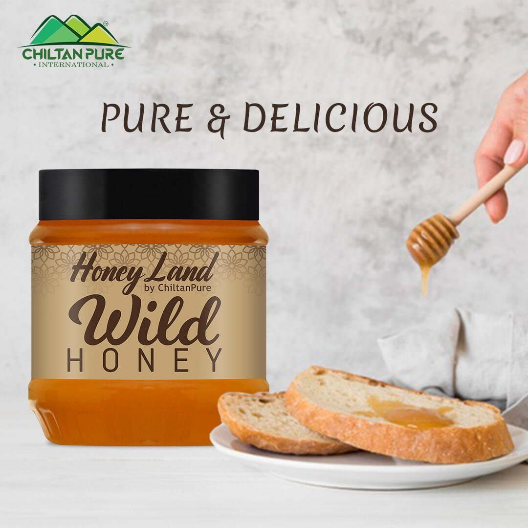 Wild Mountainous Honey - Pure &amp; Delicious (جنگلی شہد) - Mamasjan