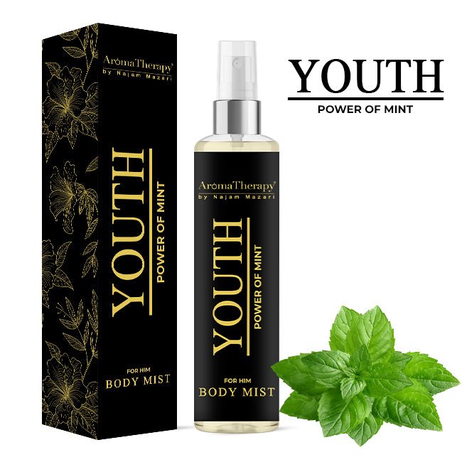 Youth Natural Body Mist - Made With Mint - Splash of Confidence!! - Mamasjan